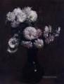 Crisantemos pintor Henri Fantin Latour floral